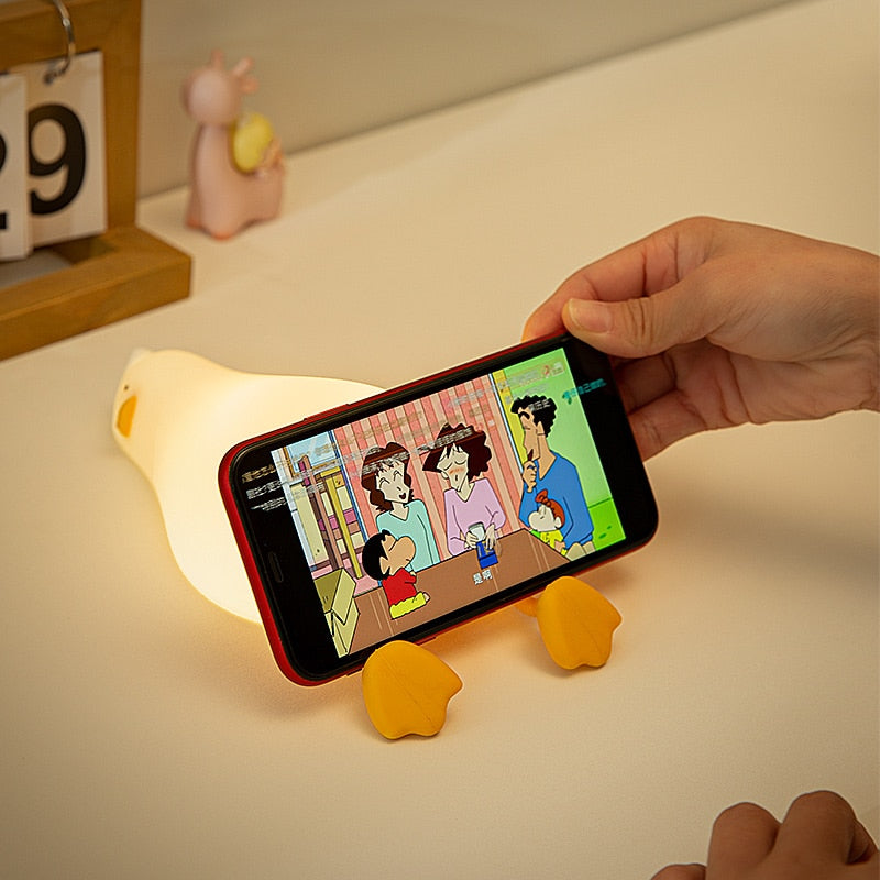 Laying Duck Night Light