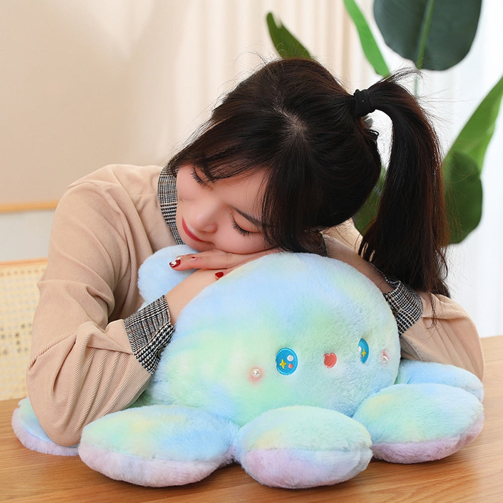 Bunny-Octopus Reversible Plushie