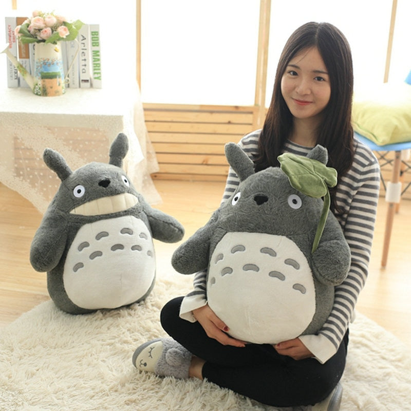 Totoro Leaf Umbrella Plushie