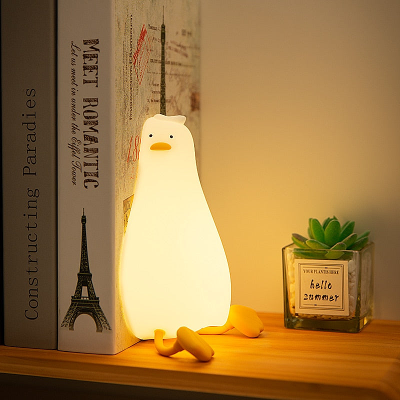 Laying Duck Night Light