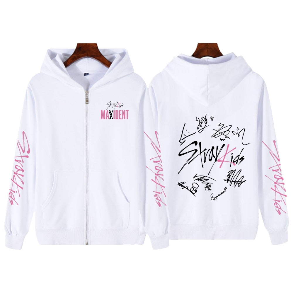 Stray Kids Maxident Zip Hoodie