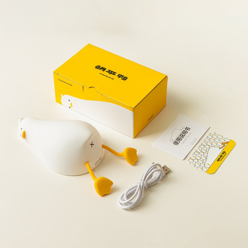 Laying Duck Night Light