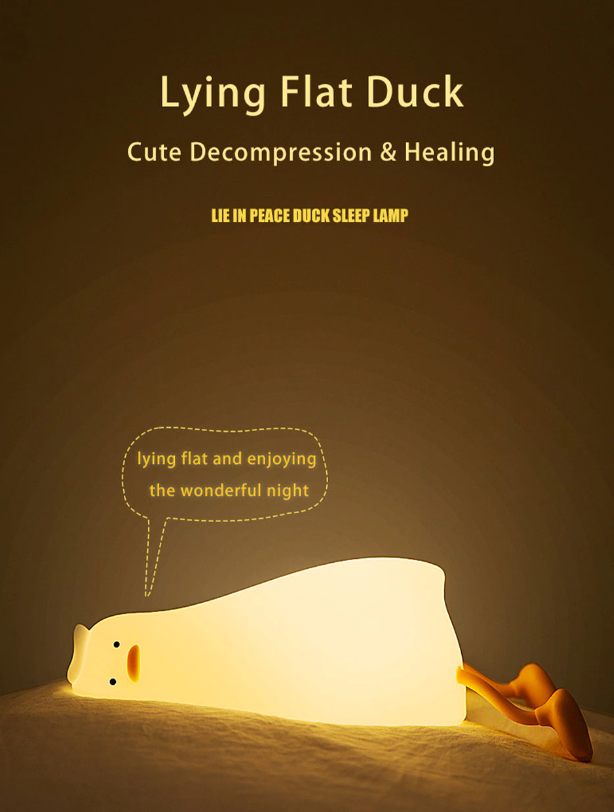 Laying Duck Night Light