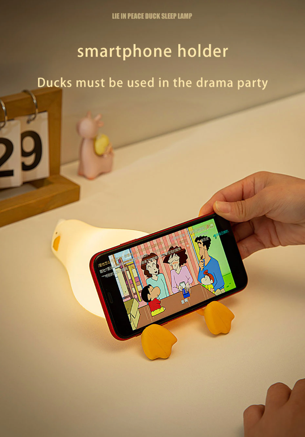 Laying Duck Night Light