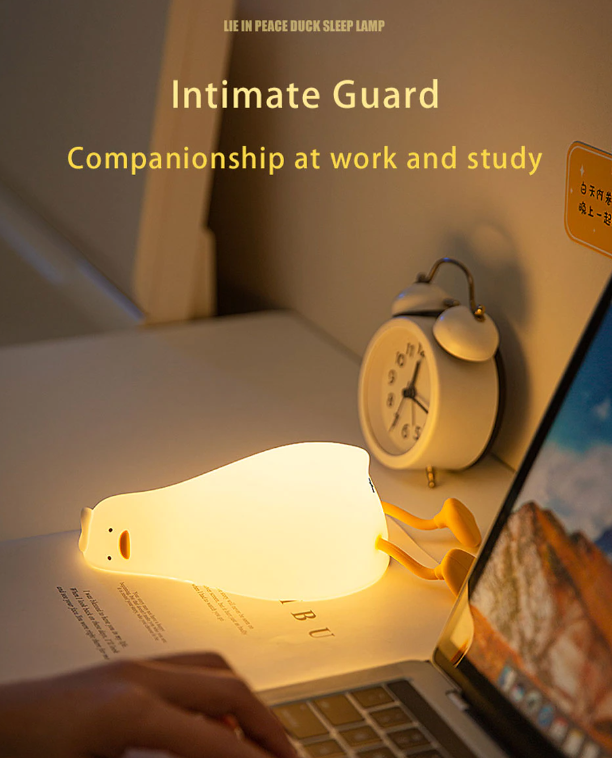 Laying Duck Night Light