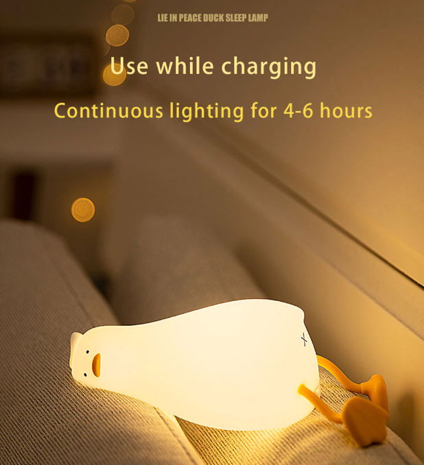 Laying Duck Night Light