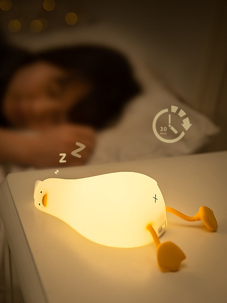 Laying Duck Night Light