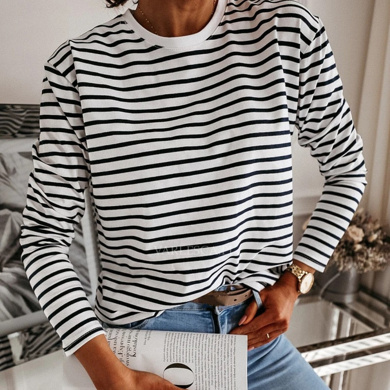 Zahara Stripe Long Sleeve