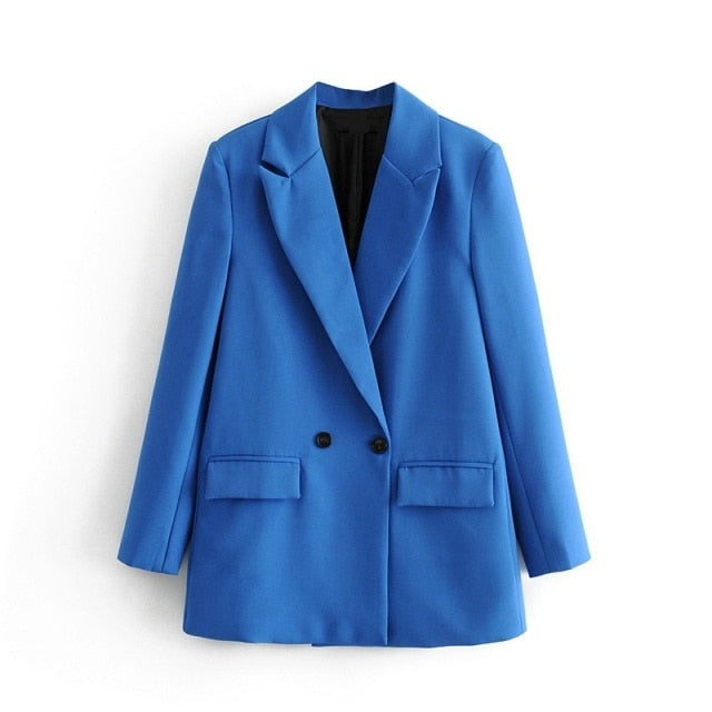 Tangada Notched Collar Blazer