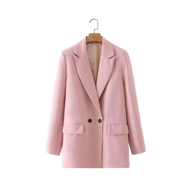 Tangada Notched Collar Blazer