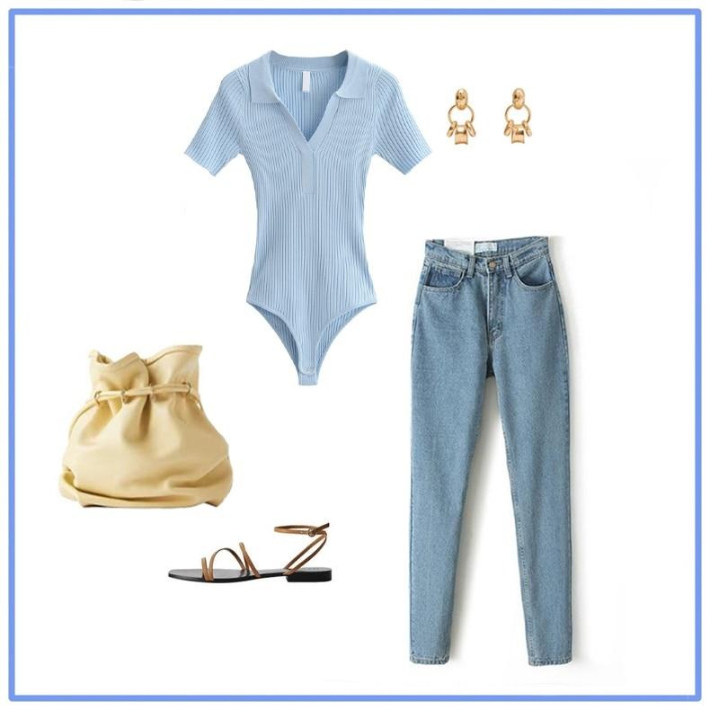 Hannah High Waist Harem Jeans