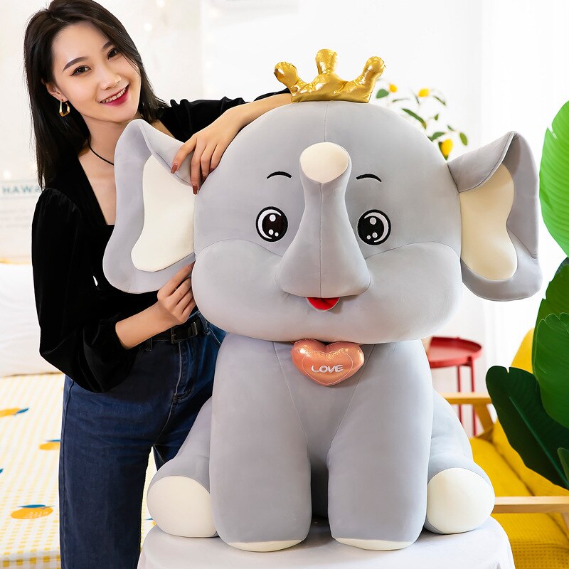Queen of Love Elephant Plushie