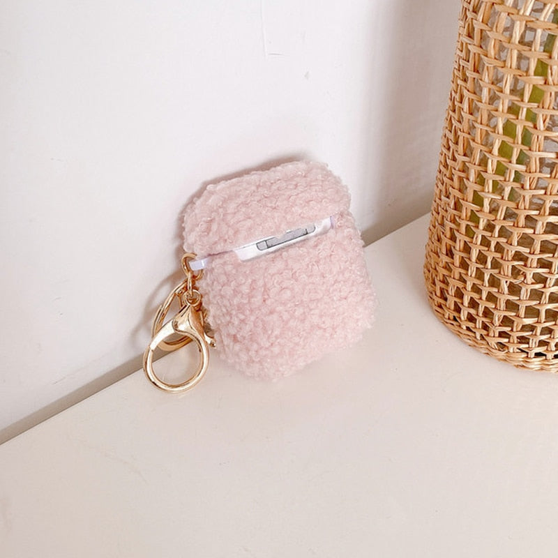 Fuzzy Animal AirPod Case