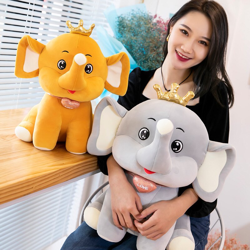 Queen of Love Elephant Plushie