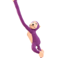 Monkey Mini Hanging Plushie