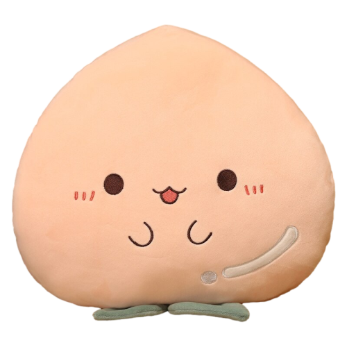 Peach Plushie
