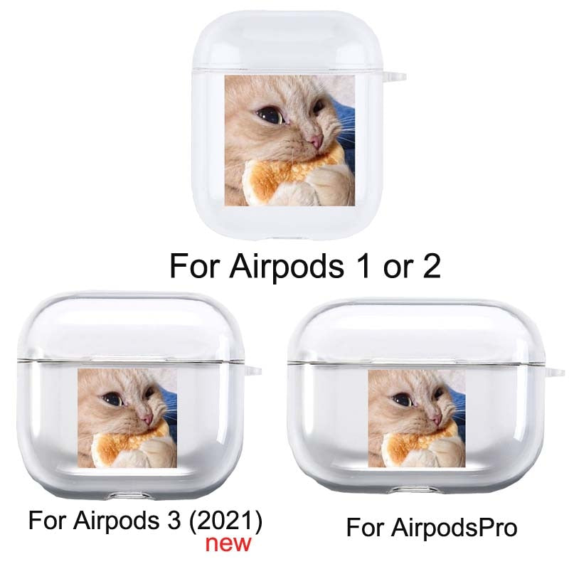 Cat best sale with airpods