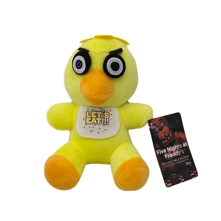 Five nights at freddys Plush FNAF CHICA Let's Eat Rare 10 Stuffed Animal