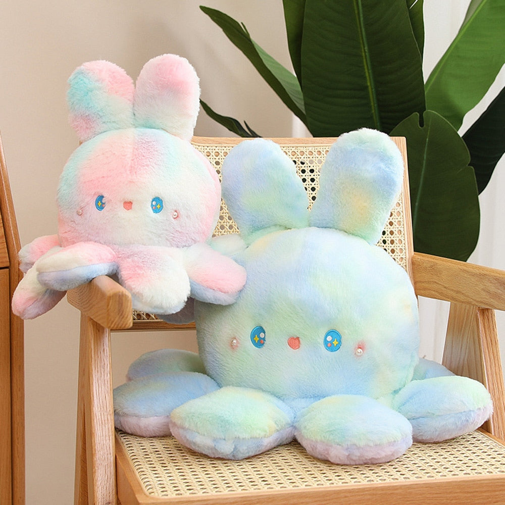 Bunny-Octopus Reversible Plushie – My Kawaii Heart