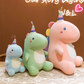Dinosaur Unicorn Plushie