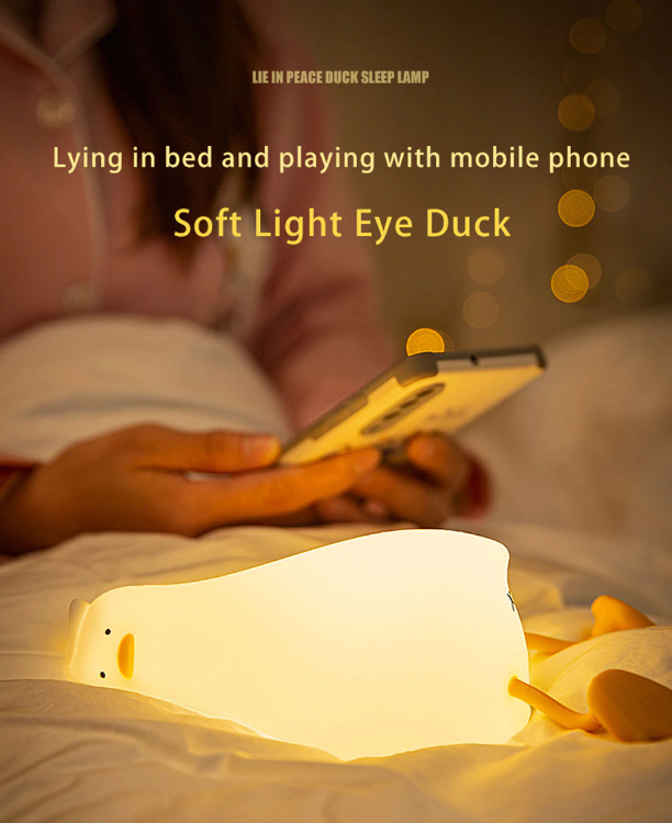 Laying Duck Night Light