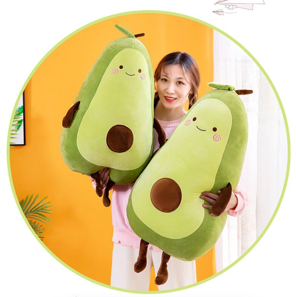 Avocado Long Pillow Plushie