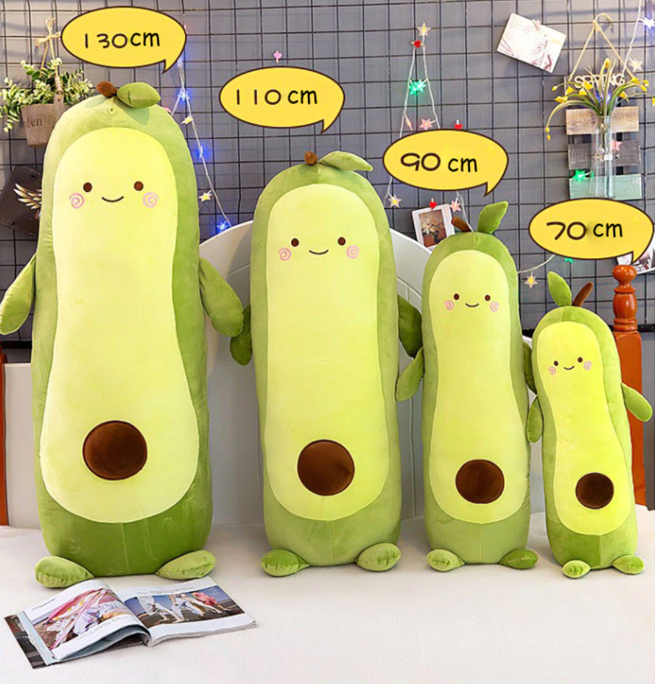 Avocado Long Pillow Plushie