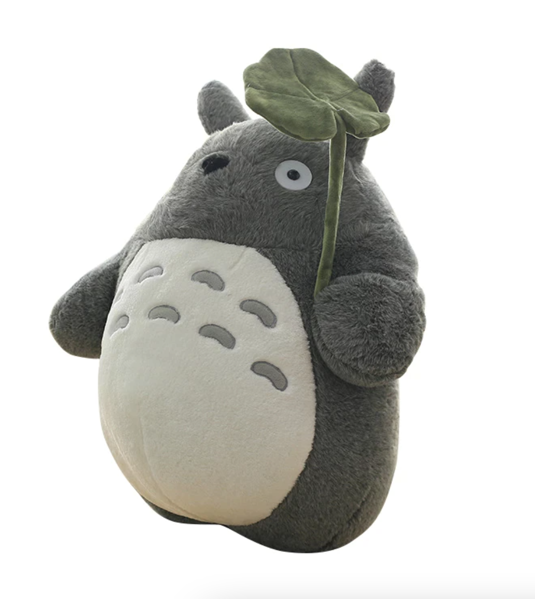 Totoro Leaf Umbrella Plushie
