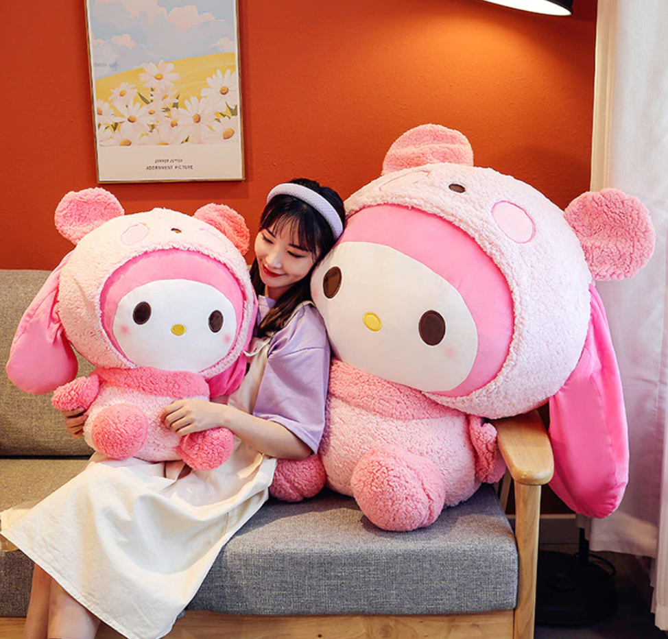 My Melody Sanrio Plushie My Kawaii Heart