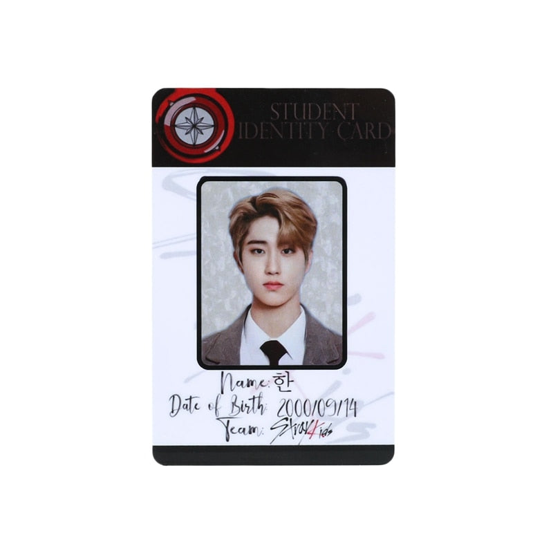 Stray Kids Student ID Card