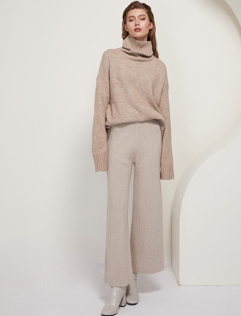 Zahara Mohair Wool Turtleneck