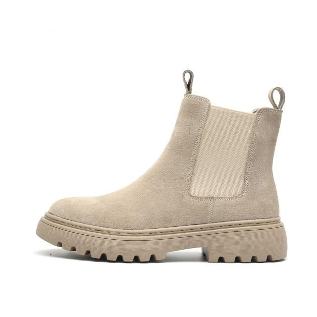 Anne Suede Chelsea Boots
