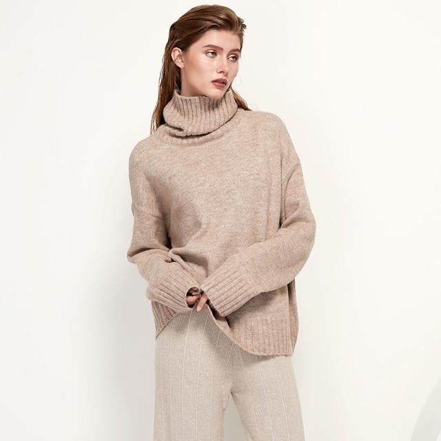 Zahara Mohair Wool Turtleneck