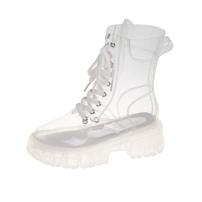 Into The Future Clear Boots